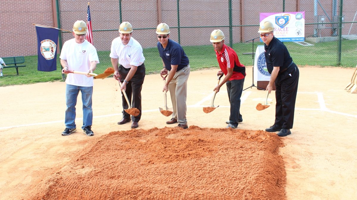 Miracle Field Groundbreaking
